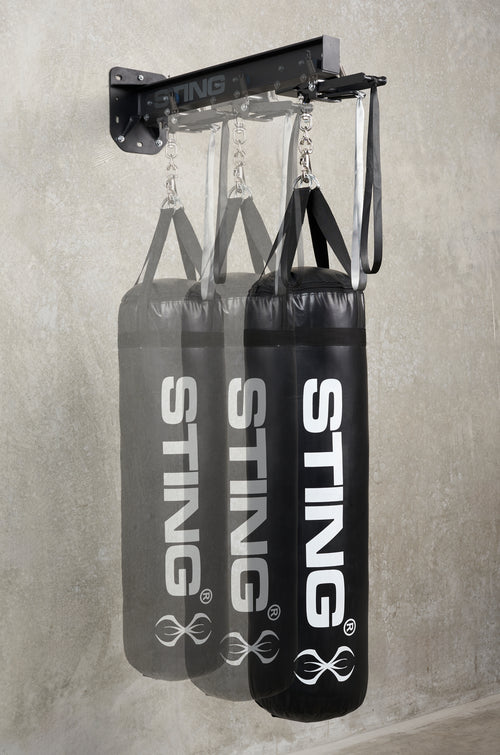 Punching Bag Wall Bracket with Pulley System