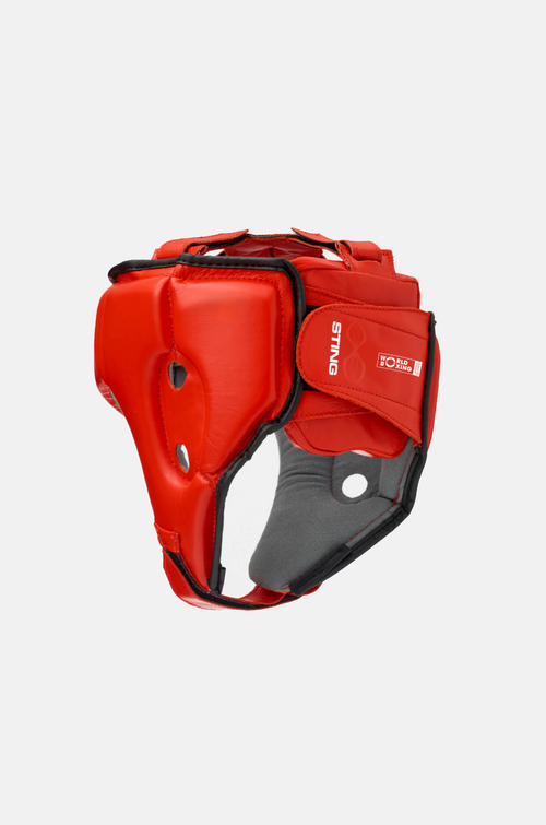 Boxing Open Face Head Guard | Amara Comfort Lining | Secure Hook & Loop Fit