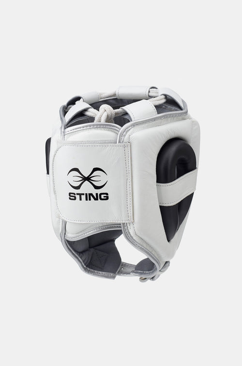 STING Viper Gel Full Face Head Guard White