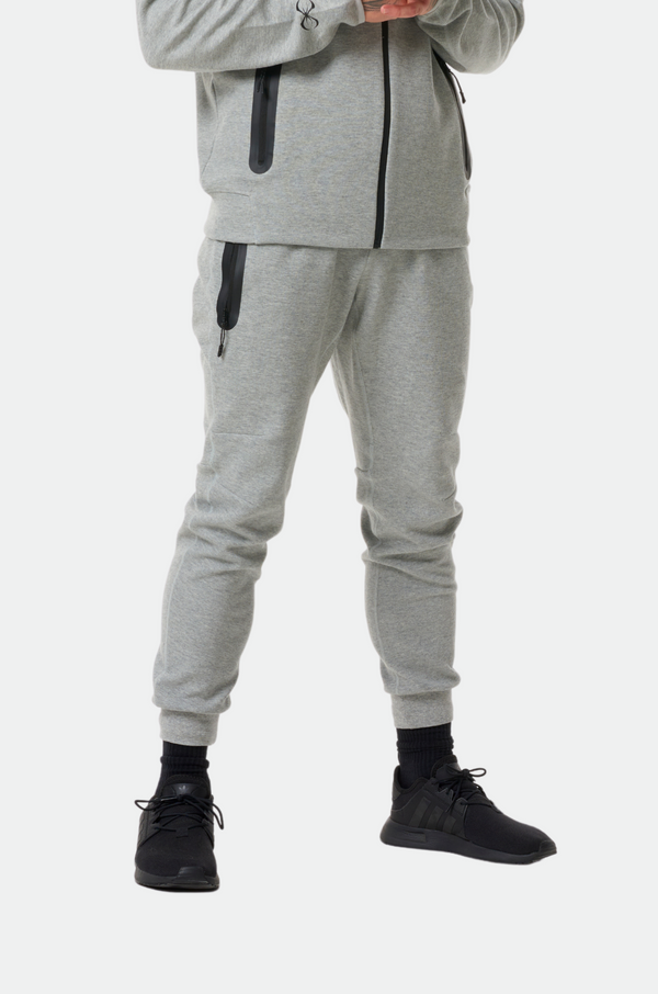 Grey Mens Vision Boxing Tech Joggers