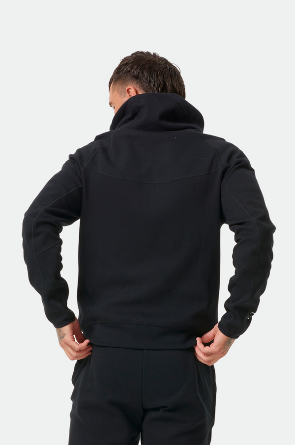 Black Mens Vision Boxing Tech Hoodie