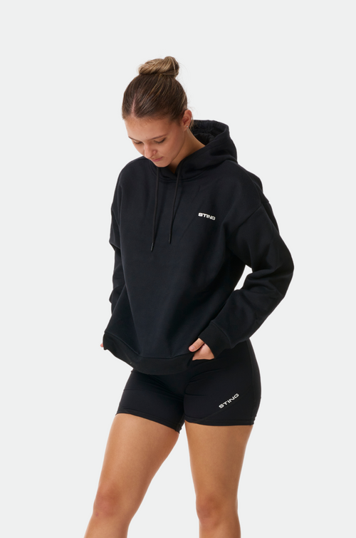 Black Womens Vision Boxing Hoodie