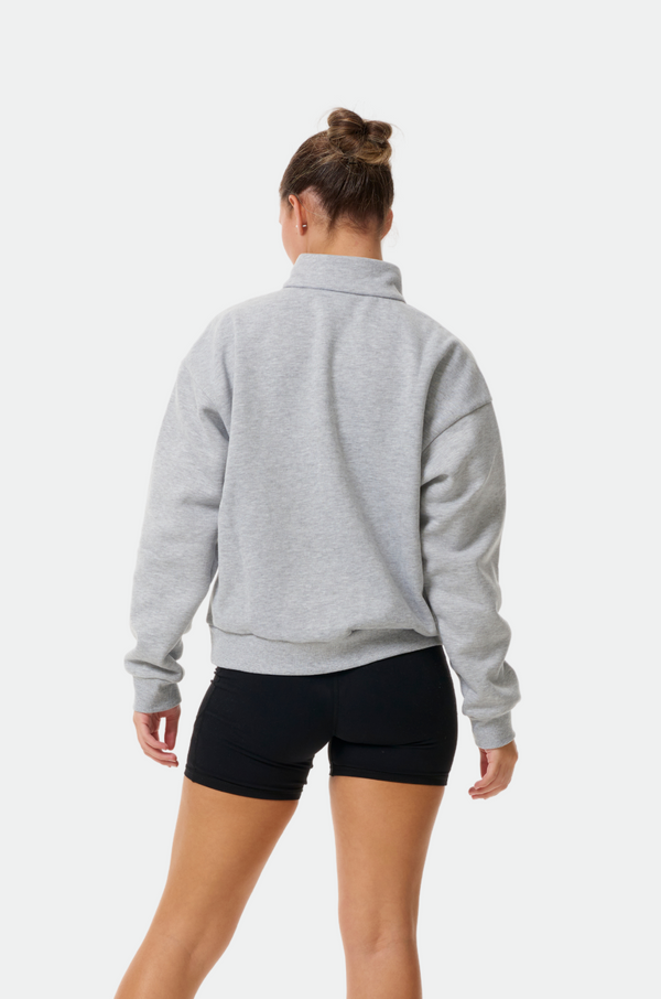 Grey Womens Vision Boxing Quarter Zip