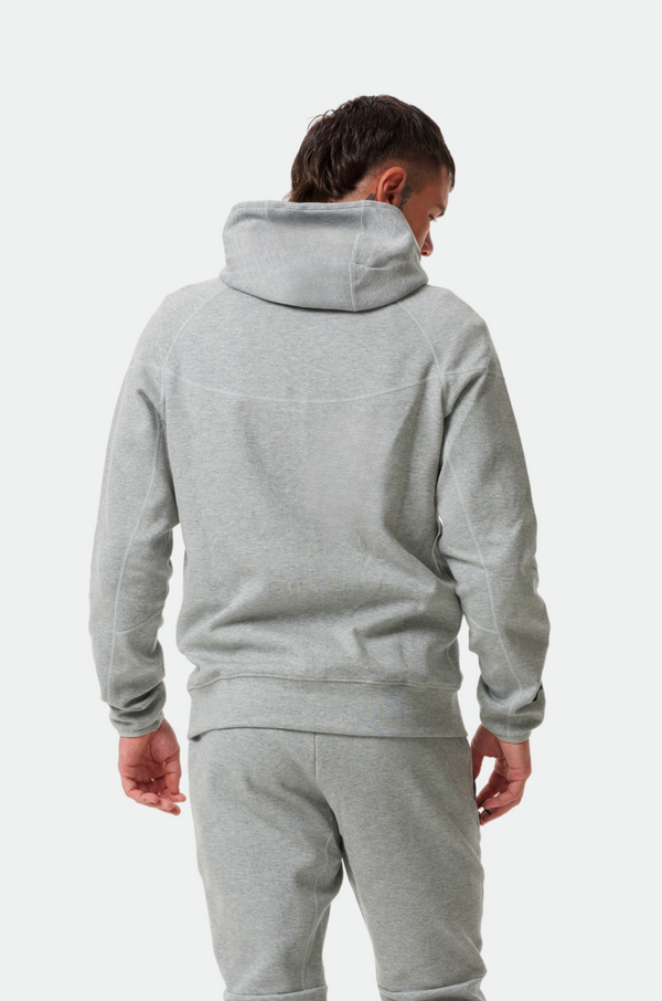 Grey Mens Vision Boxing Tech Hoodie