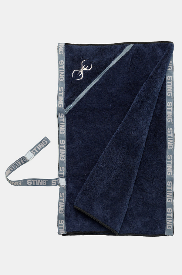 Microfibre Exercise Towel - Navy