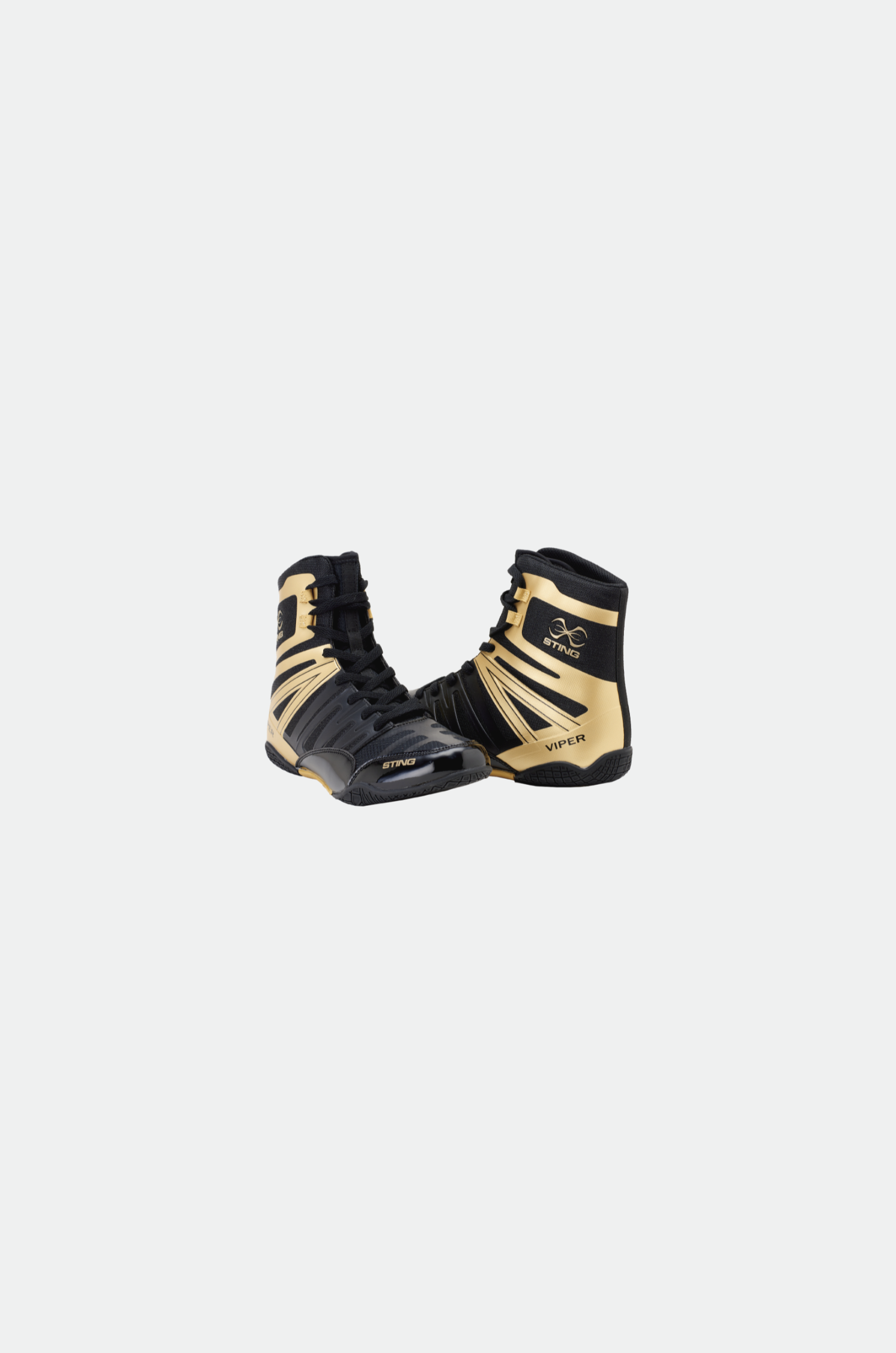Boxing shoes gold sales