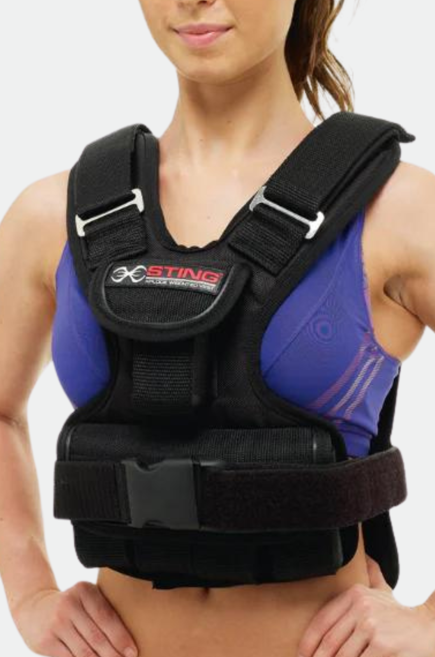 STING Xplode Ladies 10KG Weighted Vest Black STING Australia