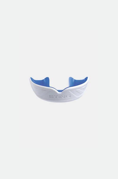 Power Gel Sports Mouthguard- White/Blue