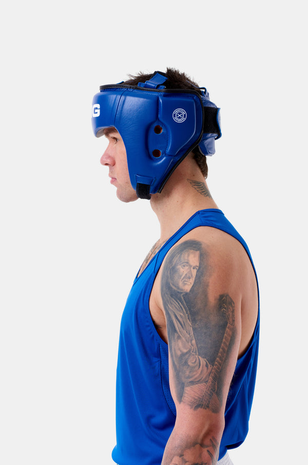 Competition Approved Open Face Head Guard 2.0