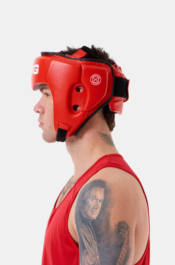 Competition Approved Open Face Head Guard 2.0