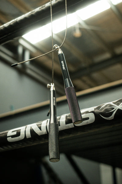 STING Viper Cross Train Speed Skipping Rope-Black – STING Australiaᵀᴹ