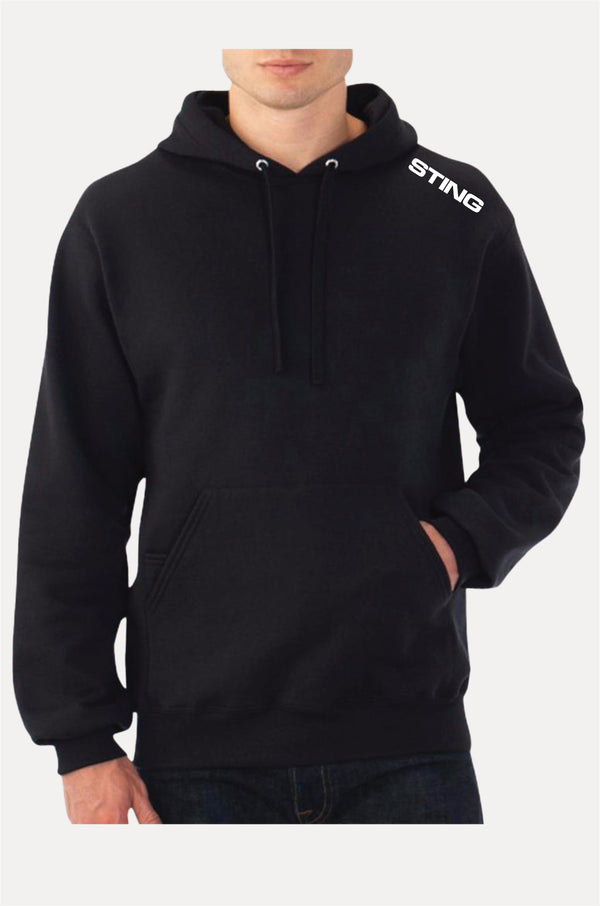 Men's Premier Blank Hoodie-Black