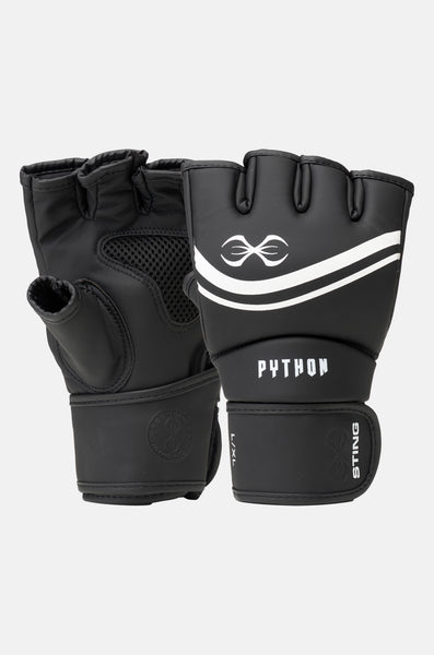 Sting Python MMA Training Glove Black/White – STING Australiaᵀᴹ