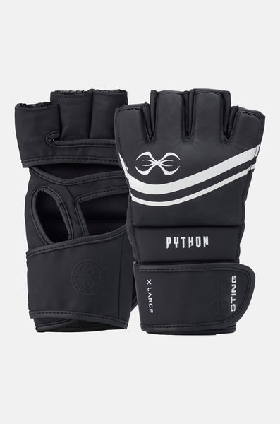 Sting Python MMA Fight Glove Black/White – STING Australiaᵀᴹ