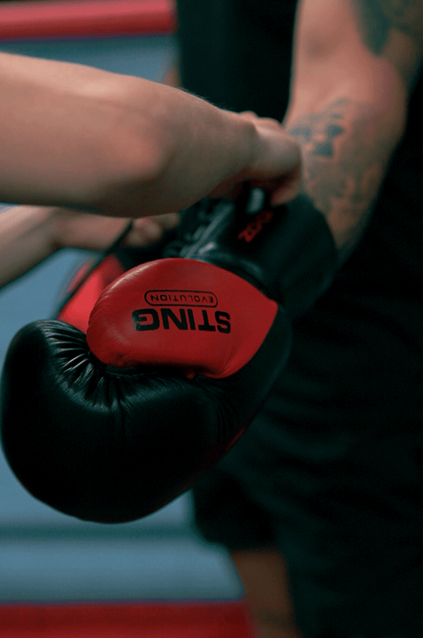 Evolution Lace Up Boxing Gloves