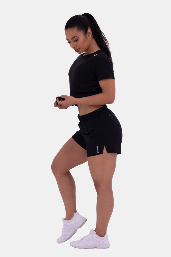 STING Womens Aurora Tee Black