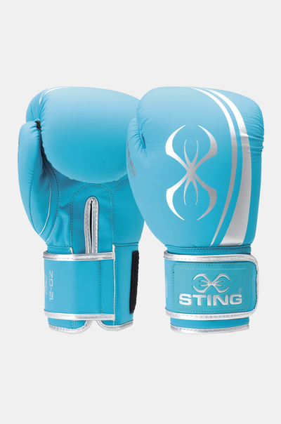 STING Aurora Women s Boxing Gloves Teal Silver STING Australia
