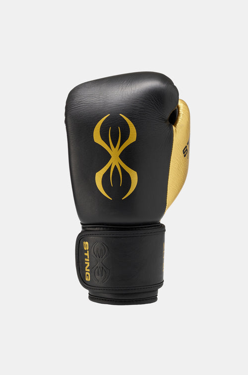 STING Evolution Competition Gloves Gold Black