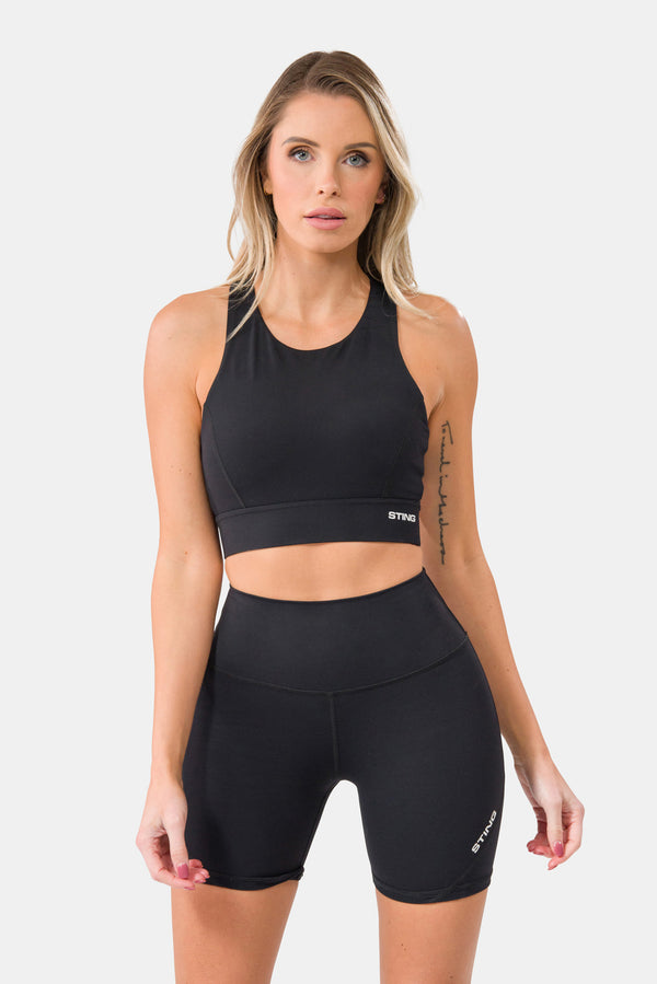 STING Aurora Envy Impact Sports Bra Black