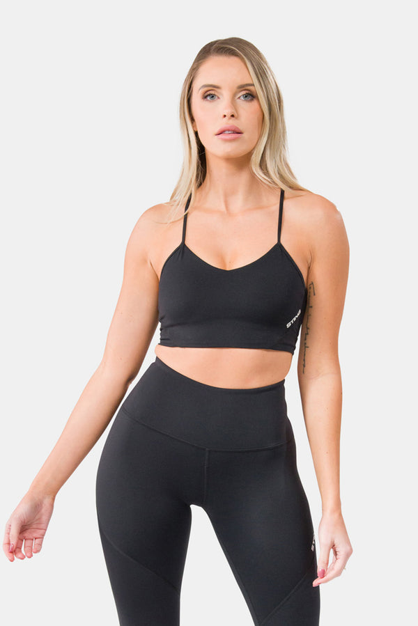 STING Aurora Envy Infinity Sports Bra Black