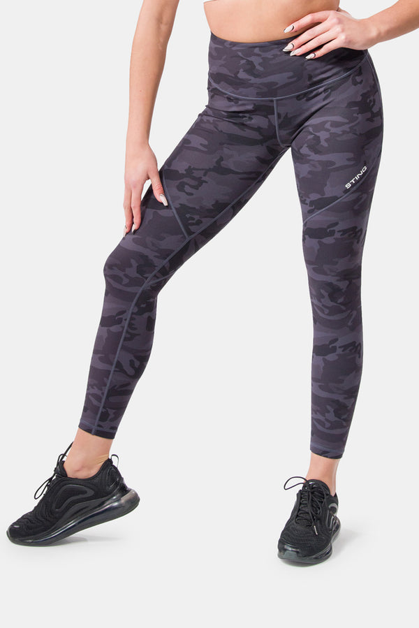 STING Aurora Envy Leggings Black Camo