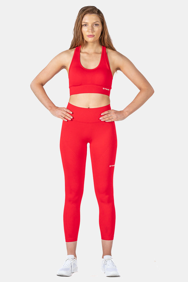 STING Allure Seamless Leggings Red