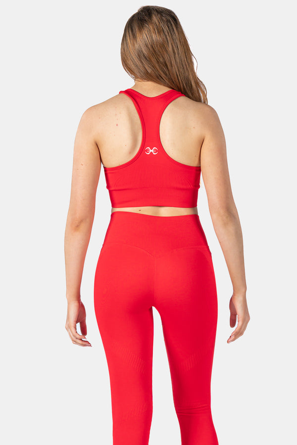 STING Allure Seamless Sports Bra Red