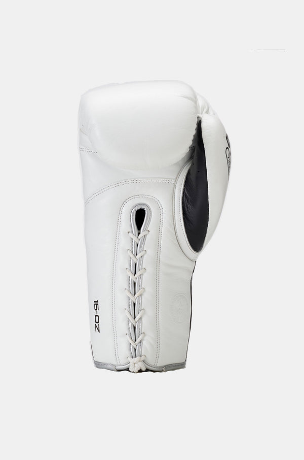 STING Viper X Sparring Gloves Lace White Black