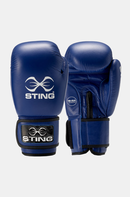 STING Aiba Competition Boxing Glove Blue