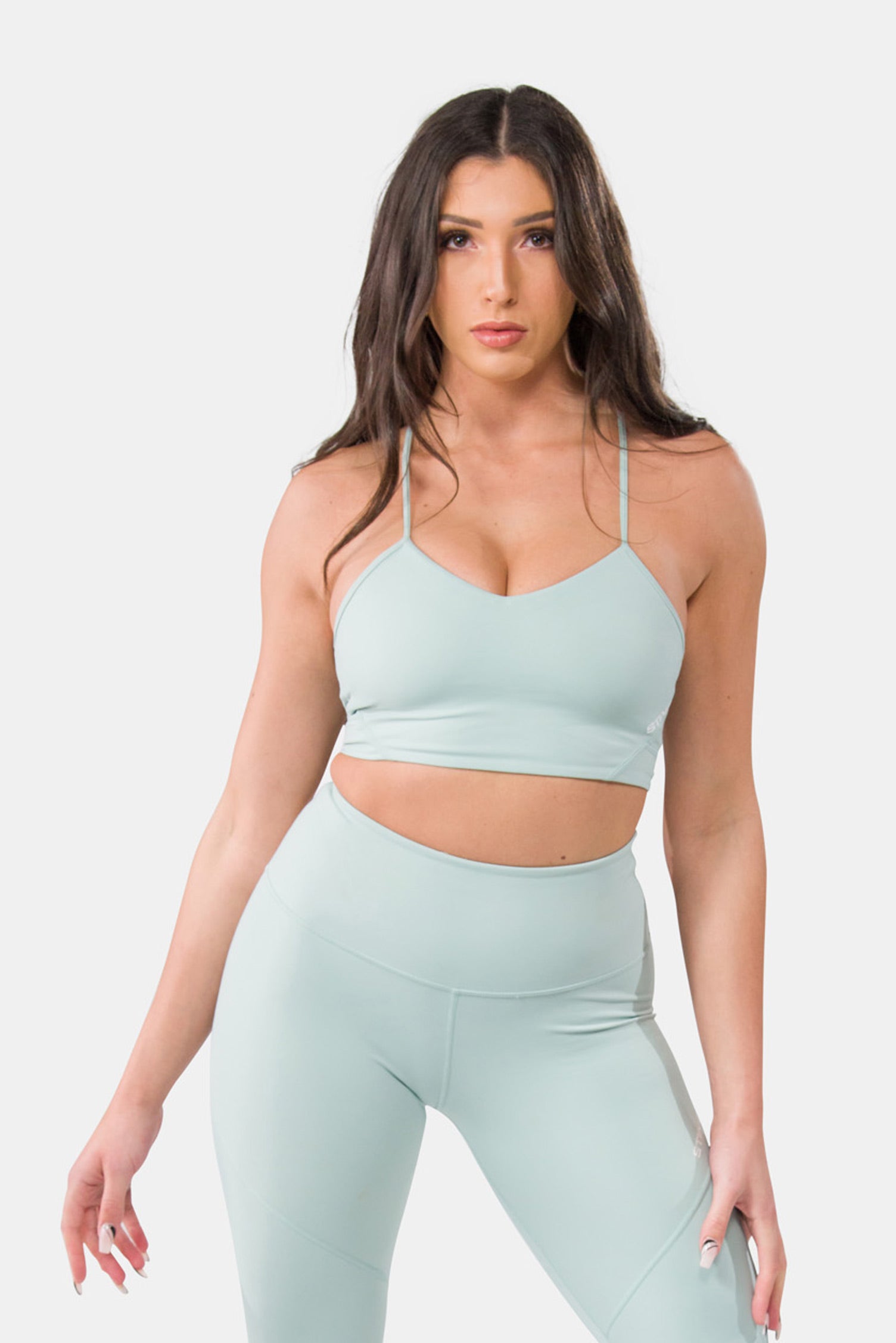 STING Aurora Coral Infinity Sports Bra-Mint Green – STING Australiaᵀᴹ