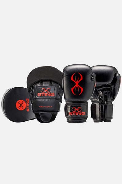 STING Armaforce Boxing Combo Kit-Black/Red – STING Australiaᵀᴹ