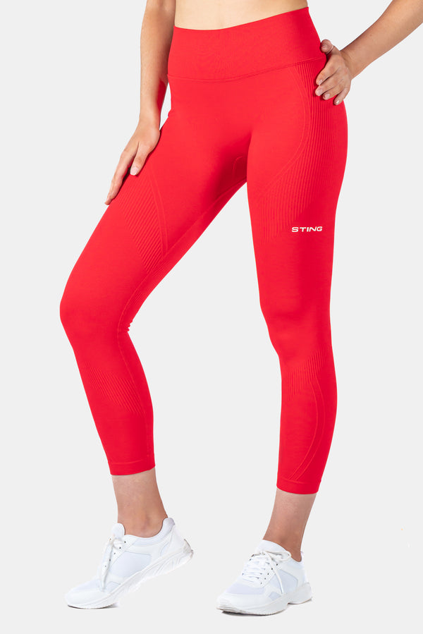 STING Allure Seamless Leggings Red