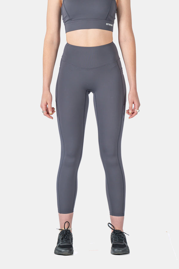 STING Aurora Envy Sports Leggings Charcoal Grey