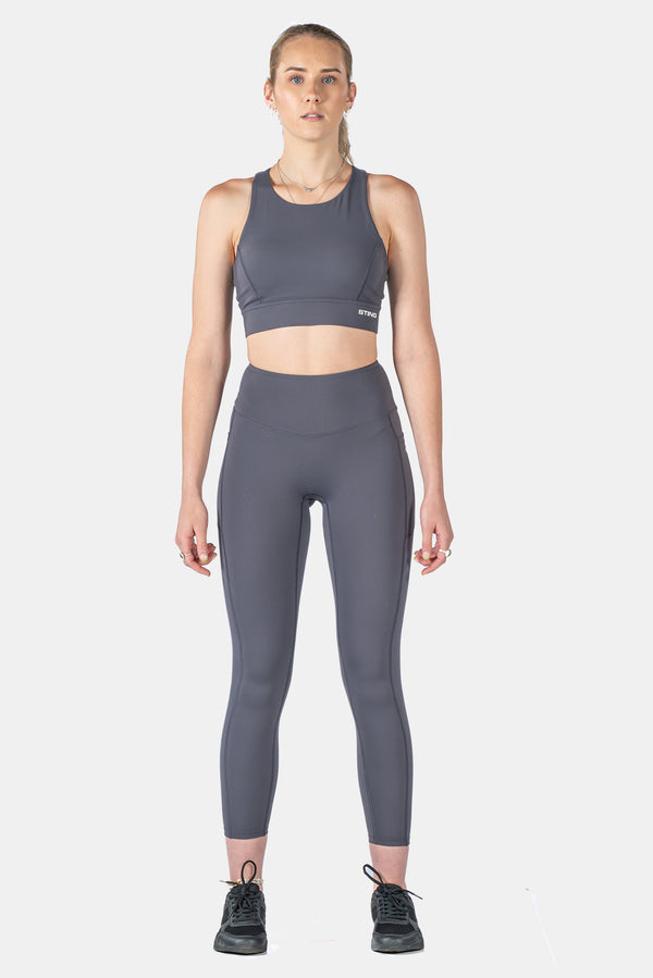 STING Aurora Envy Sports Leggings Charcoal Grey