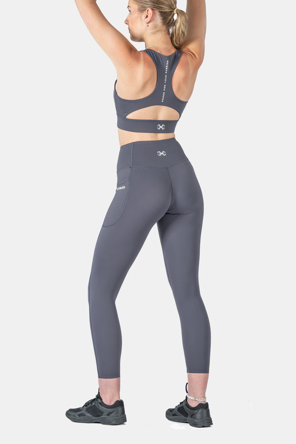 STING Aurora Envy Sports Leggings Charcoal Grey