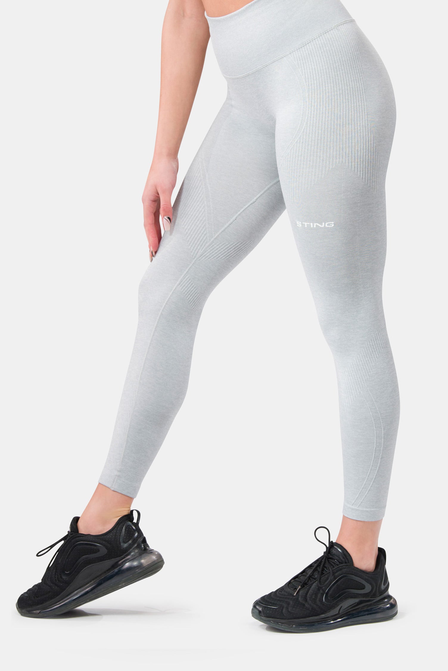 STING Allure Seamless Leggings-Grey Marle – STING Australiaᵀᴹ