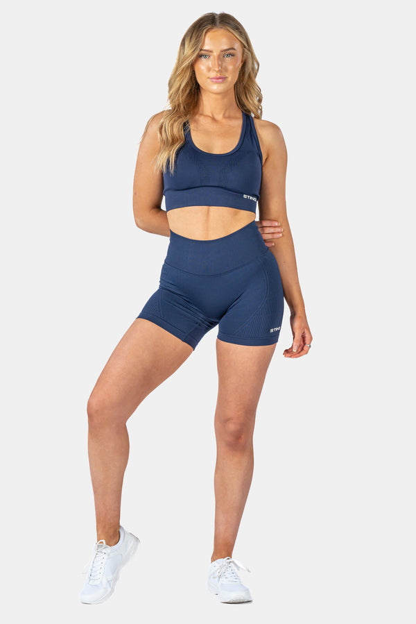 STING Allure Seamless Sports Bra Navy