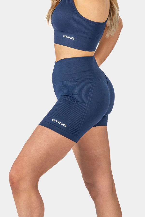 STING Allure Seamless Bike Shorts Navy