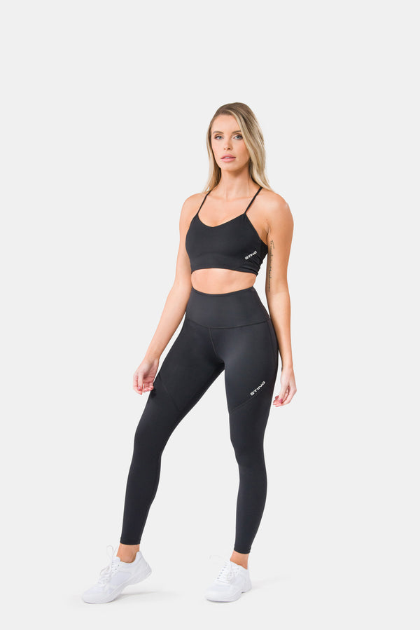 STING Aurora Envy Infinity Sports Bra Black