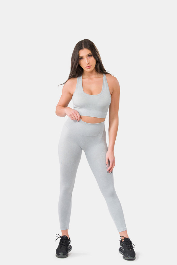 STING Allure Seamless Sports Bra Grey Marle