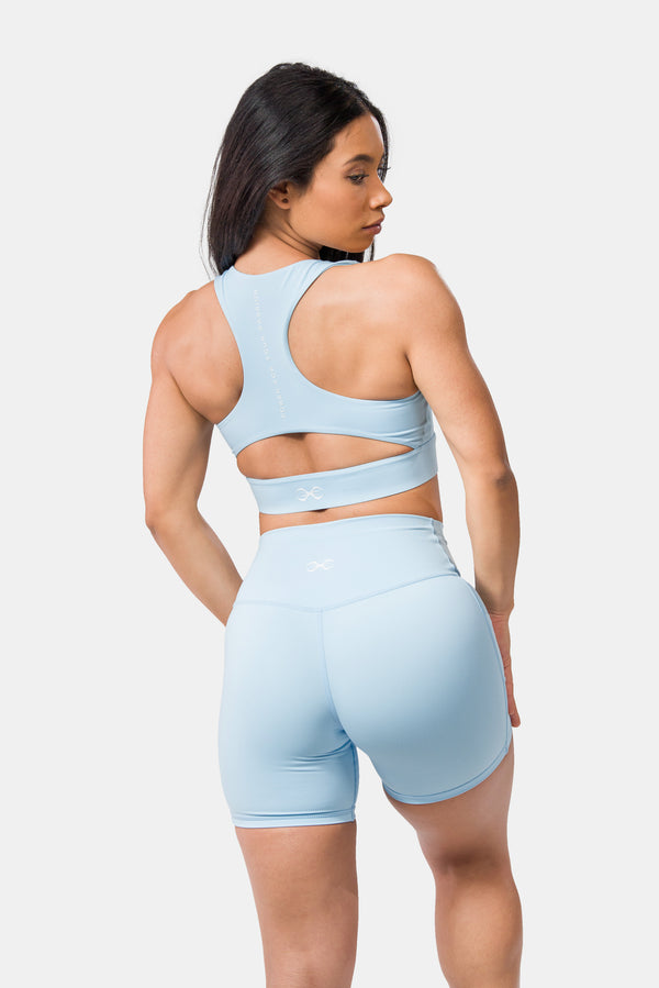 STING Aurora Coral Bike Shorts Blue