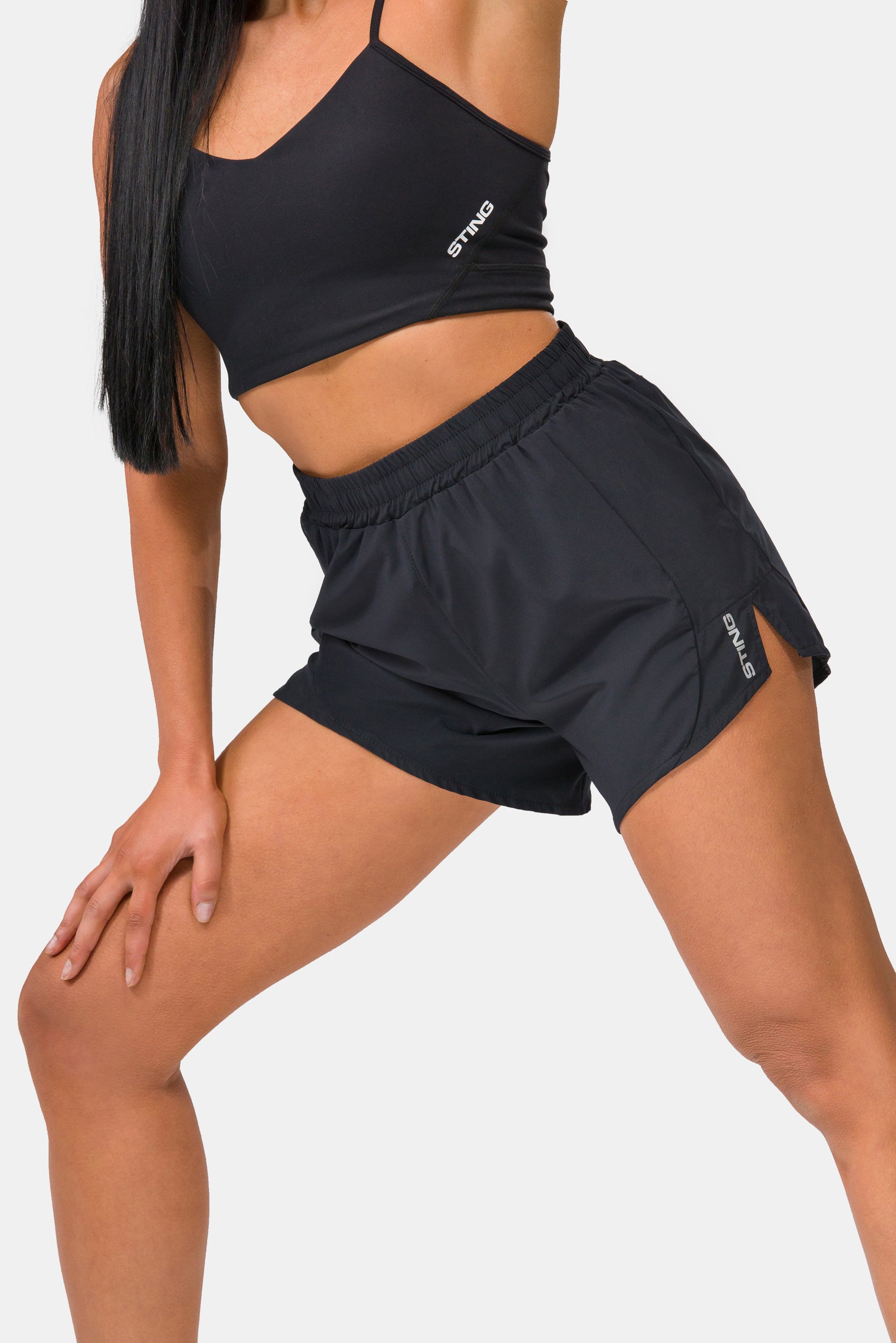 STING Womens Kinetic Running Shorts Black – STING Australiaᵀᴹ