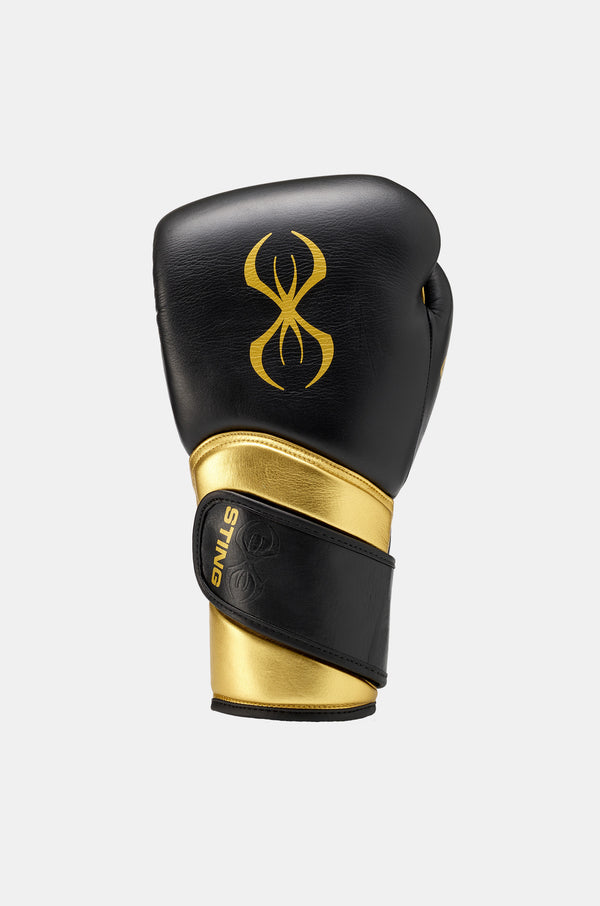 STING Viper Boxing Glove Black Gold