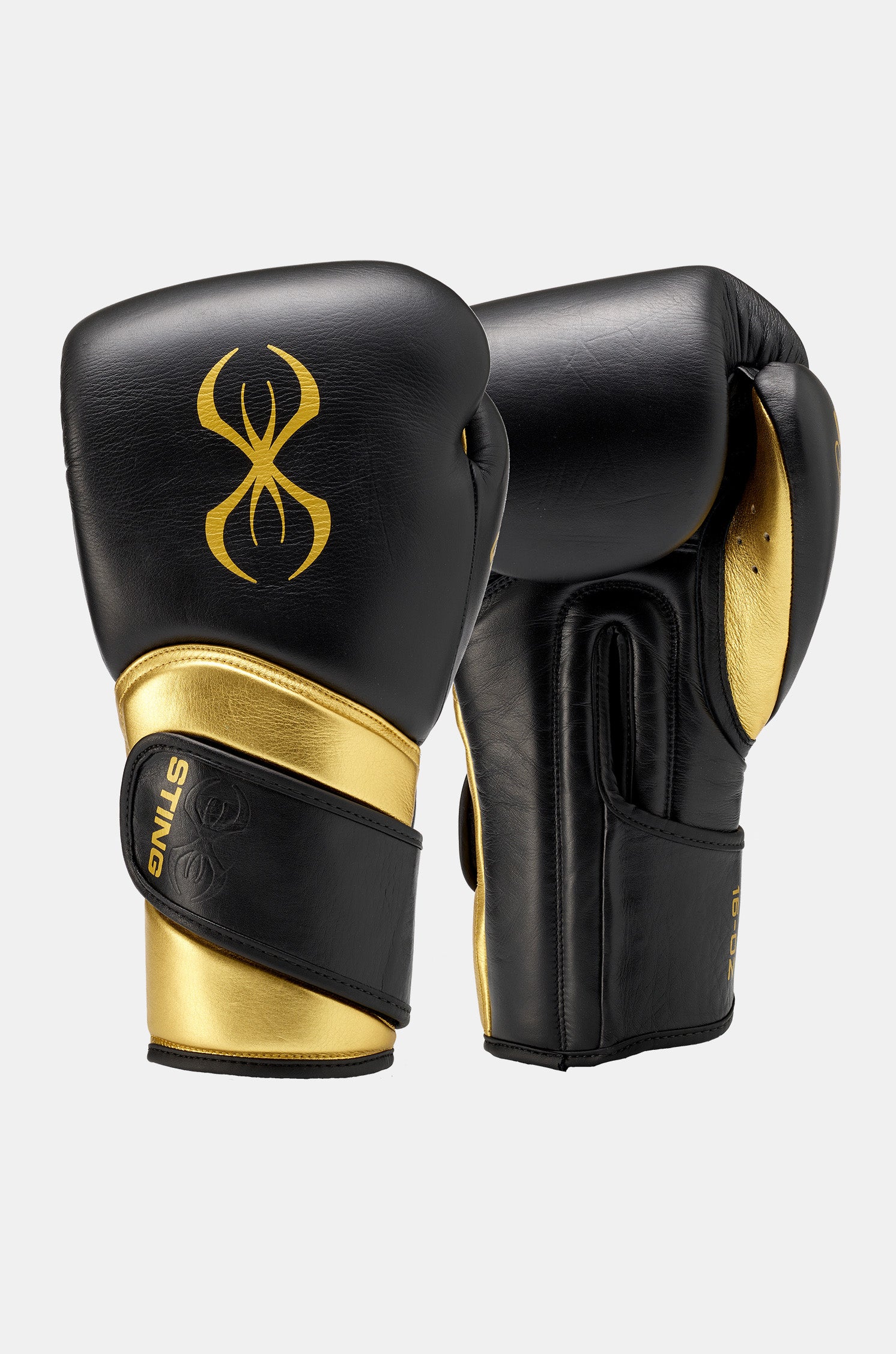 STING Viper Boxing Glove Black Gold