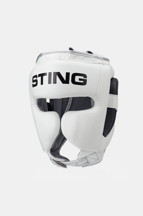 STING Viper Gel Full Face Head Guard White