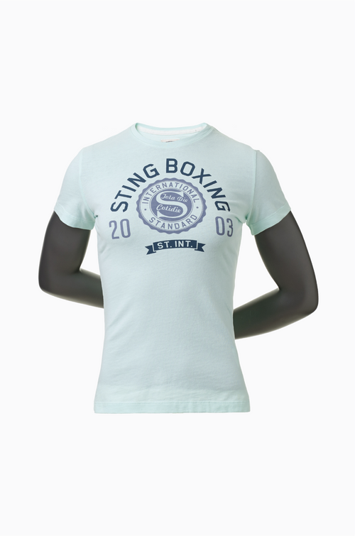 STING Womens Pure Boxing Tee Baygreen