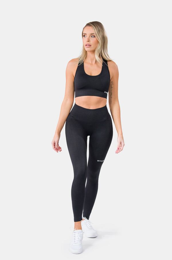 STING Allure Seamless Sports Bra Black