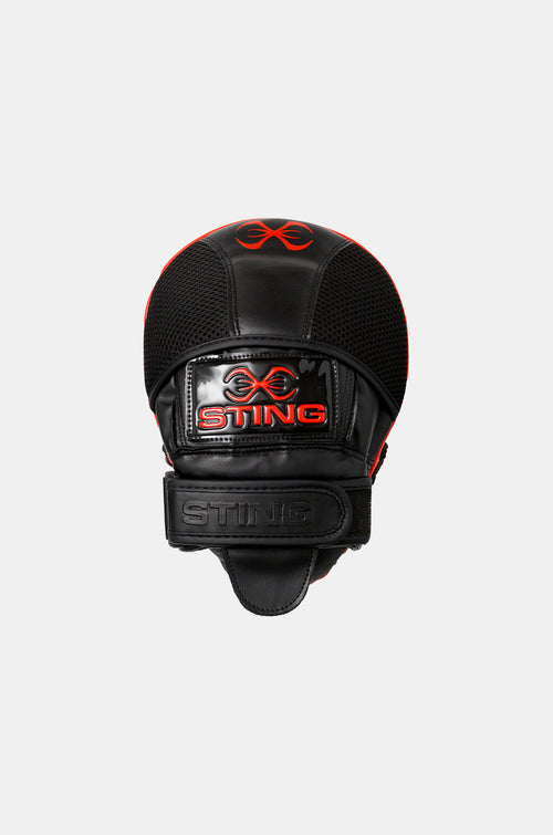 STING Armapro Neo Gel Focus Mitt Black Red