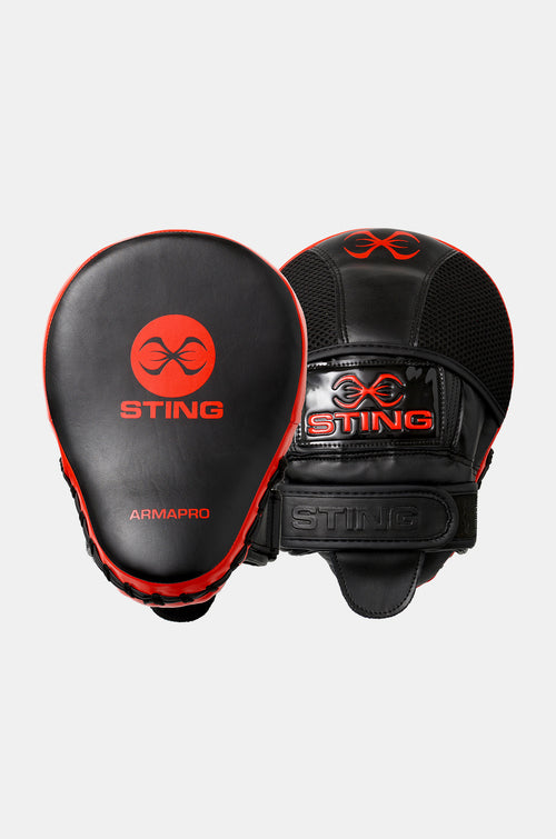 STING Armapro Neo Gel Focus Mitt Black Red