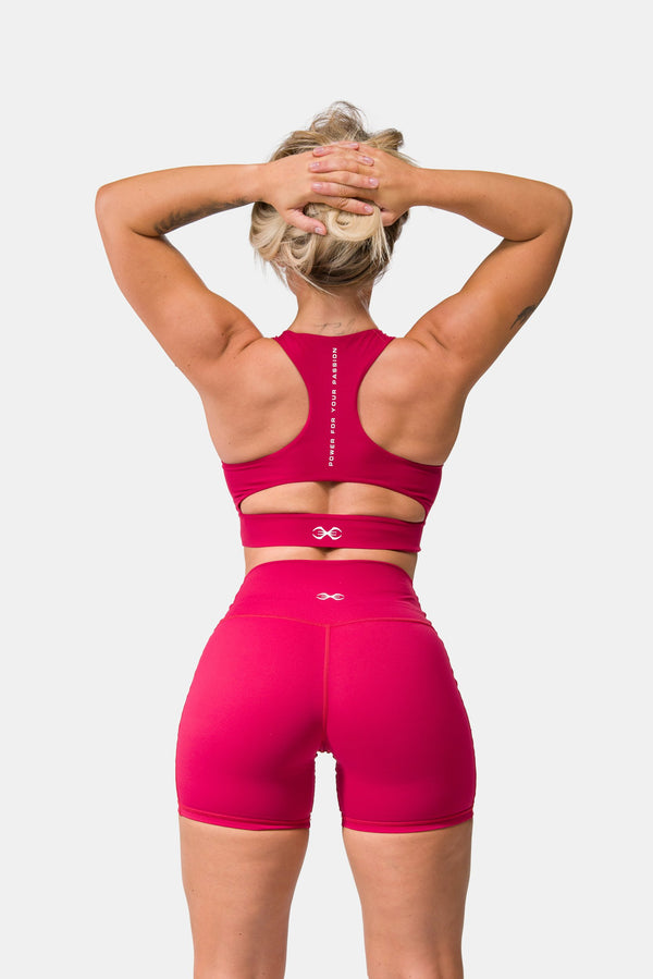 STING Aurora Envy Impact Sports Bra Burgundy